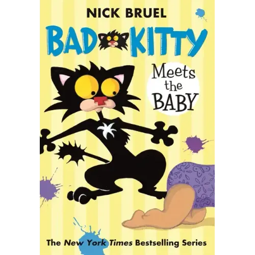 Bad Kitty Meets the Baby (Paperback Black-And-White Edition)
