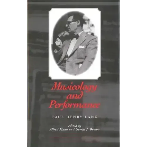 Musicology and Performance