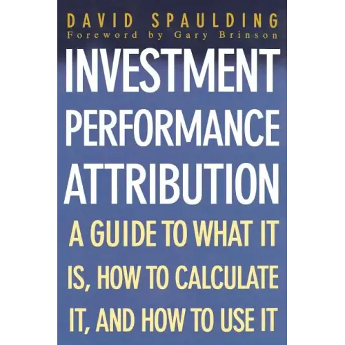 Investment Performance Attribution