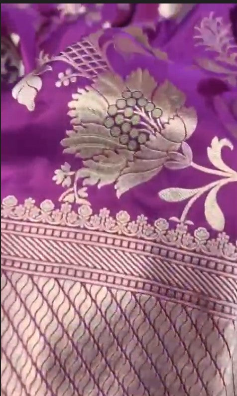 Banarasi Pure Katan Silk Saree
