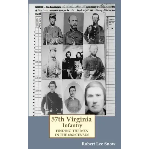 57th Virginia Infantry: Finding the Men in the 1860 Census
