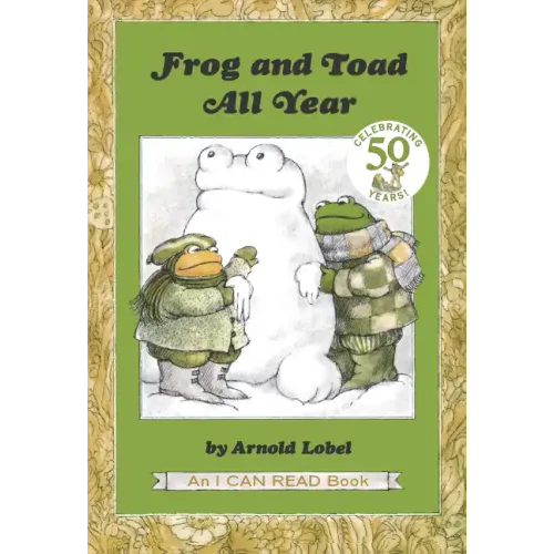 Frog and Toad All Year: From the Classic Animal Friendship and Adventure Series, Great for Growing Reading Skills and Early Literacy Development for K