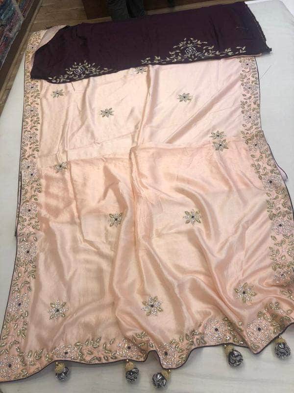 Crepe Silk Fancy Saree