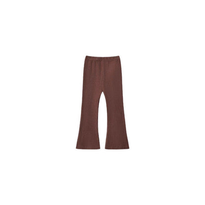 Versatile Casual And Stylish Solid-color Leggings For Little Girls