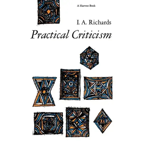 Practical Criticism: A Study of Literary Judgment