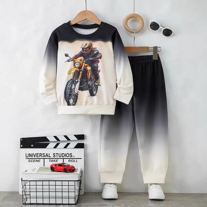 Boys Hoodie Spring Autumn New Arrival Crew-Neck Sweatshirt