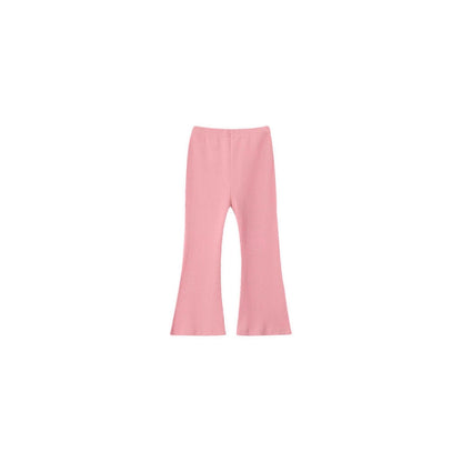 Versatile Casual And Stylish Solid-color Leggings For Little Girls
