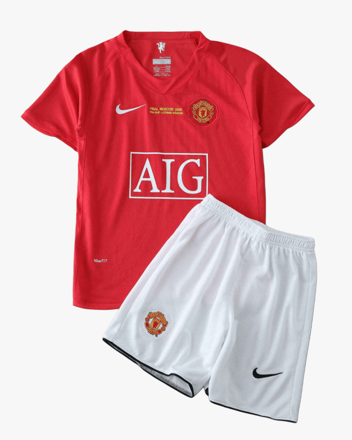 MANCHESTER UNITED RETRO HOME 2007/08 KIDS