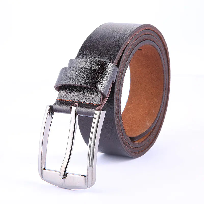 Fashionable Men's Business Casual Leather Belt